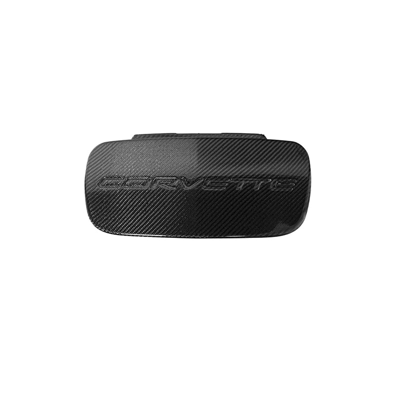 1997-2004 CHEVROLET CORVETTE C5 CARBON FIBER FRONT LICENSE PLATE INSERT REPLACEMENT